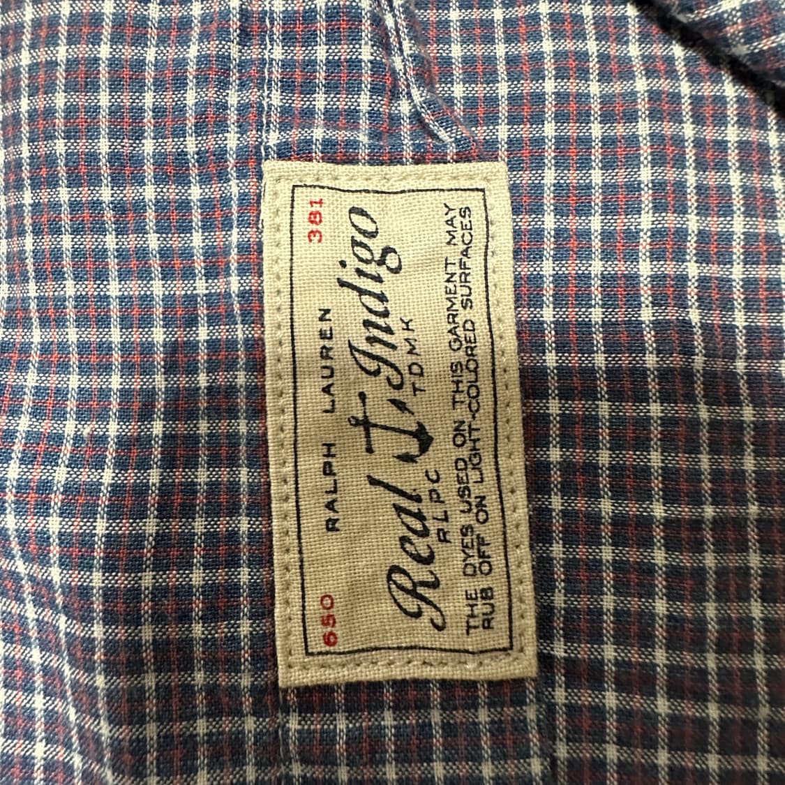 POLO RALPH LAUREN check shirt 상품이미지3