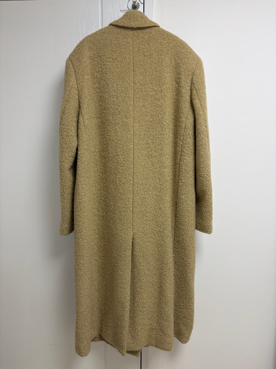 인사일런스 키드 모헤어 부클 코트  BEIGE 상품이미지5