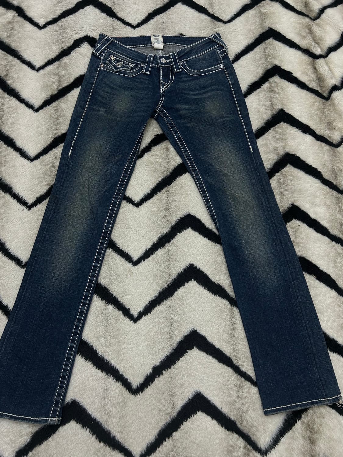 [25]트루릴리전 디스코 빌리 데님팬츠/큐빅/스판 상품이미지3