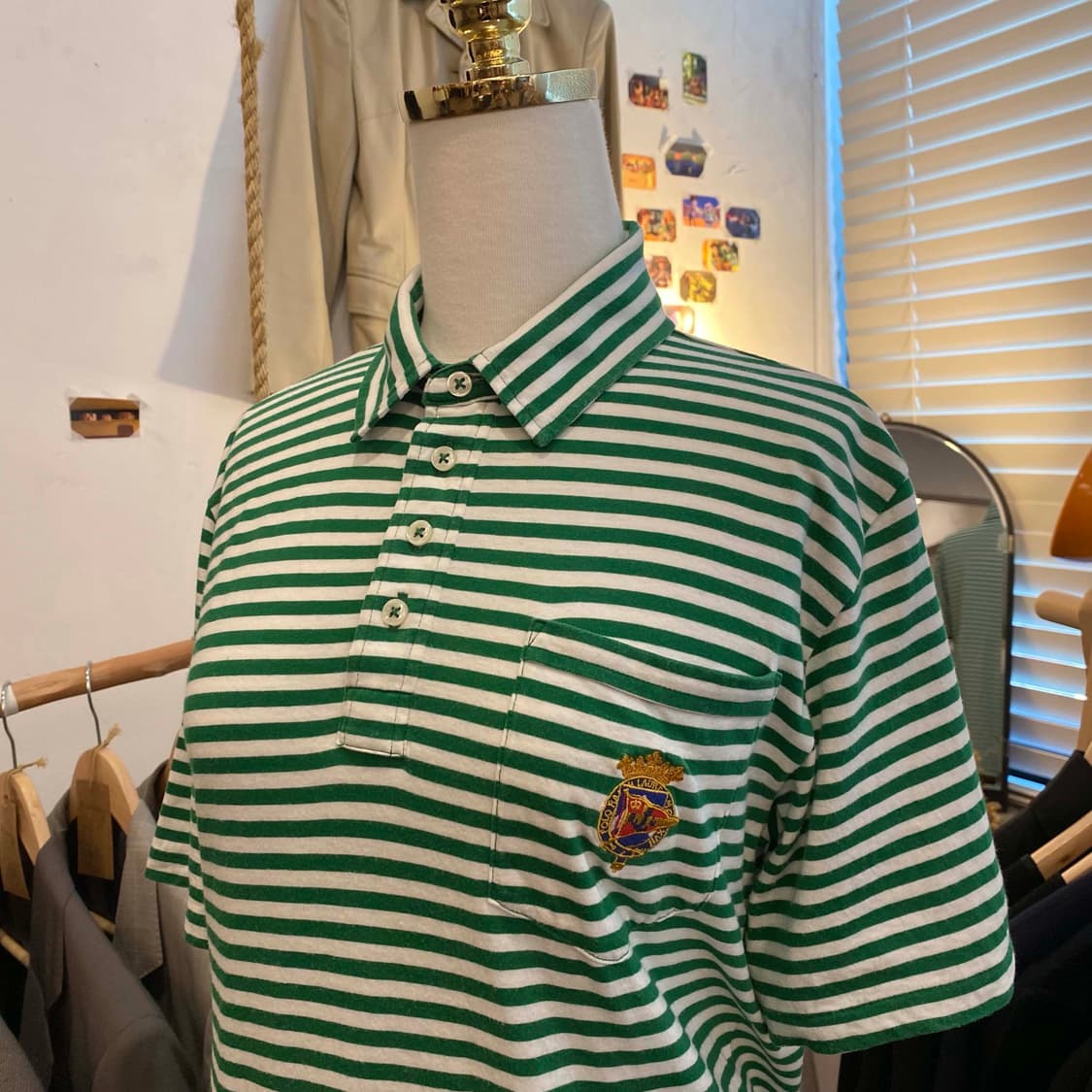 폴로랄프로렌 스트라이프 반팔 피케 셔츠 상품이미지4