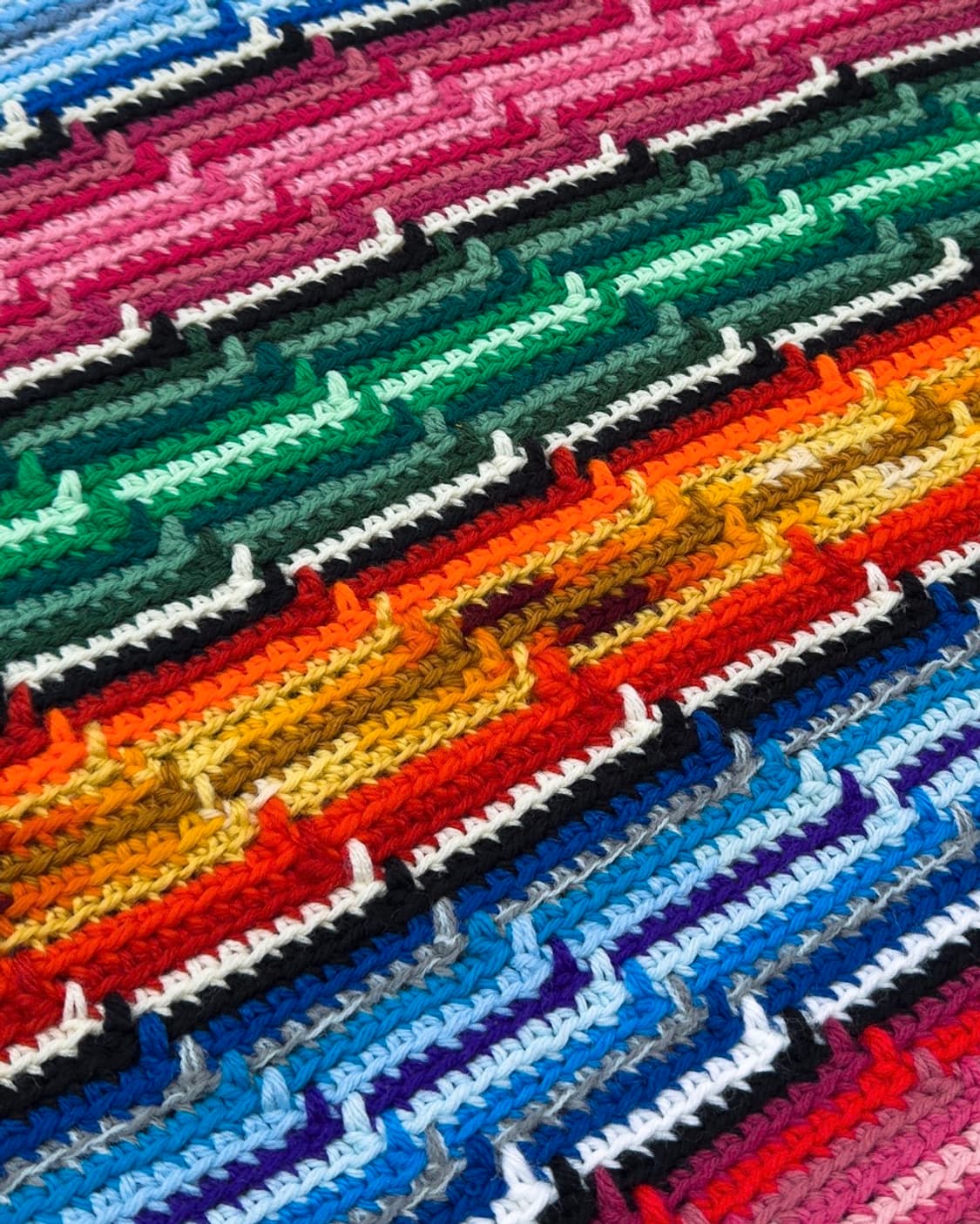 빈티지 소품 USA 크로셰 블랭킷 상품이미지2