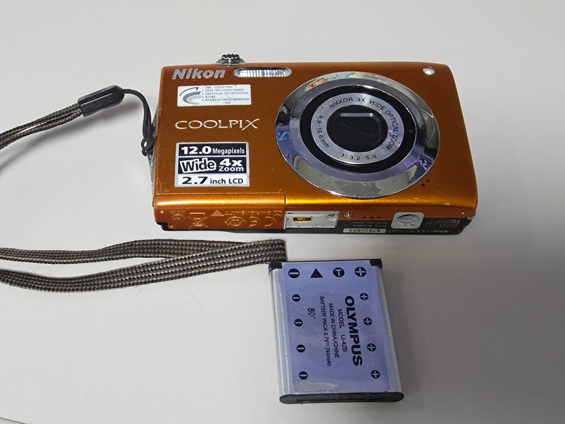 니콘 쿨픽스 S3000(하자) 빈티지 디지털카메라 상품이미지8