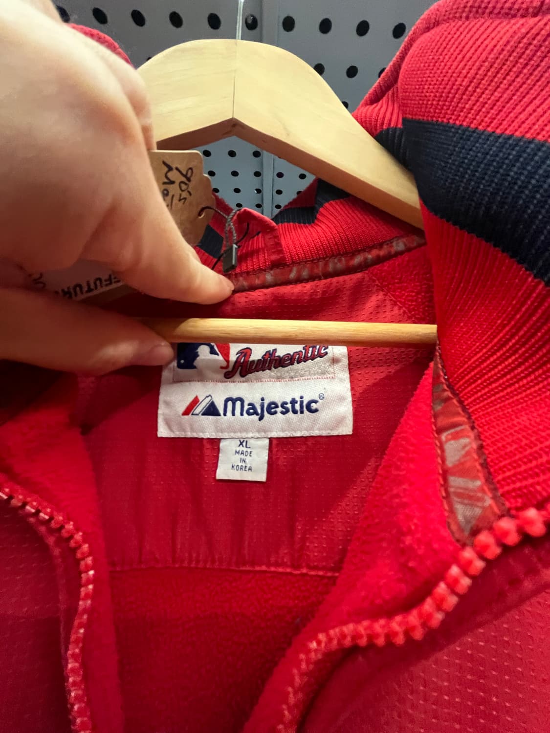 90s 마제스틱 MLB 레드삭스 야구 점퍼 상품이미지7