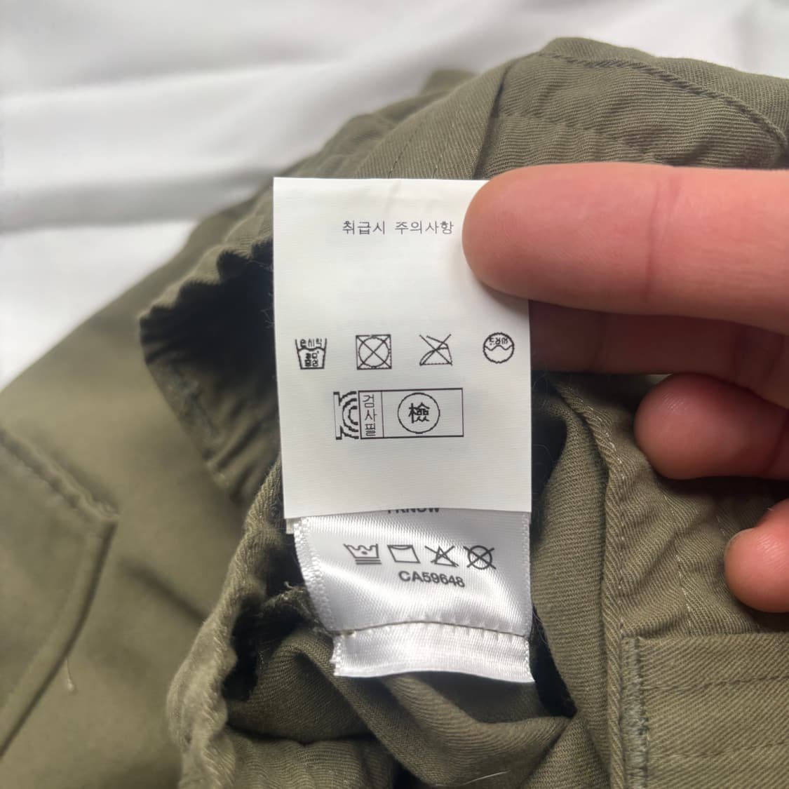 Dime 다임 카키 카고 팬츠 34 inch 상품이미지9
