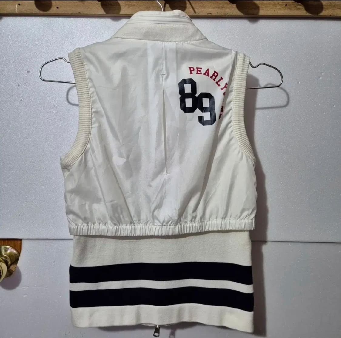 567 ) 정품 파리게이츠 한정판 방한 니트조끼 골프웨어 상품이미지2