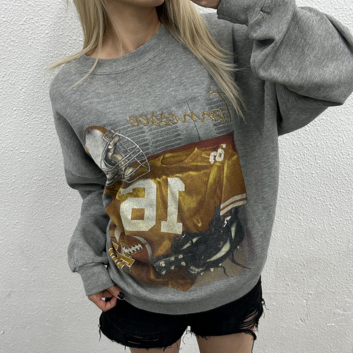 Lee 프린팅 그레이 맨투맨 XL 상품이미지1