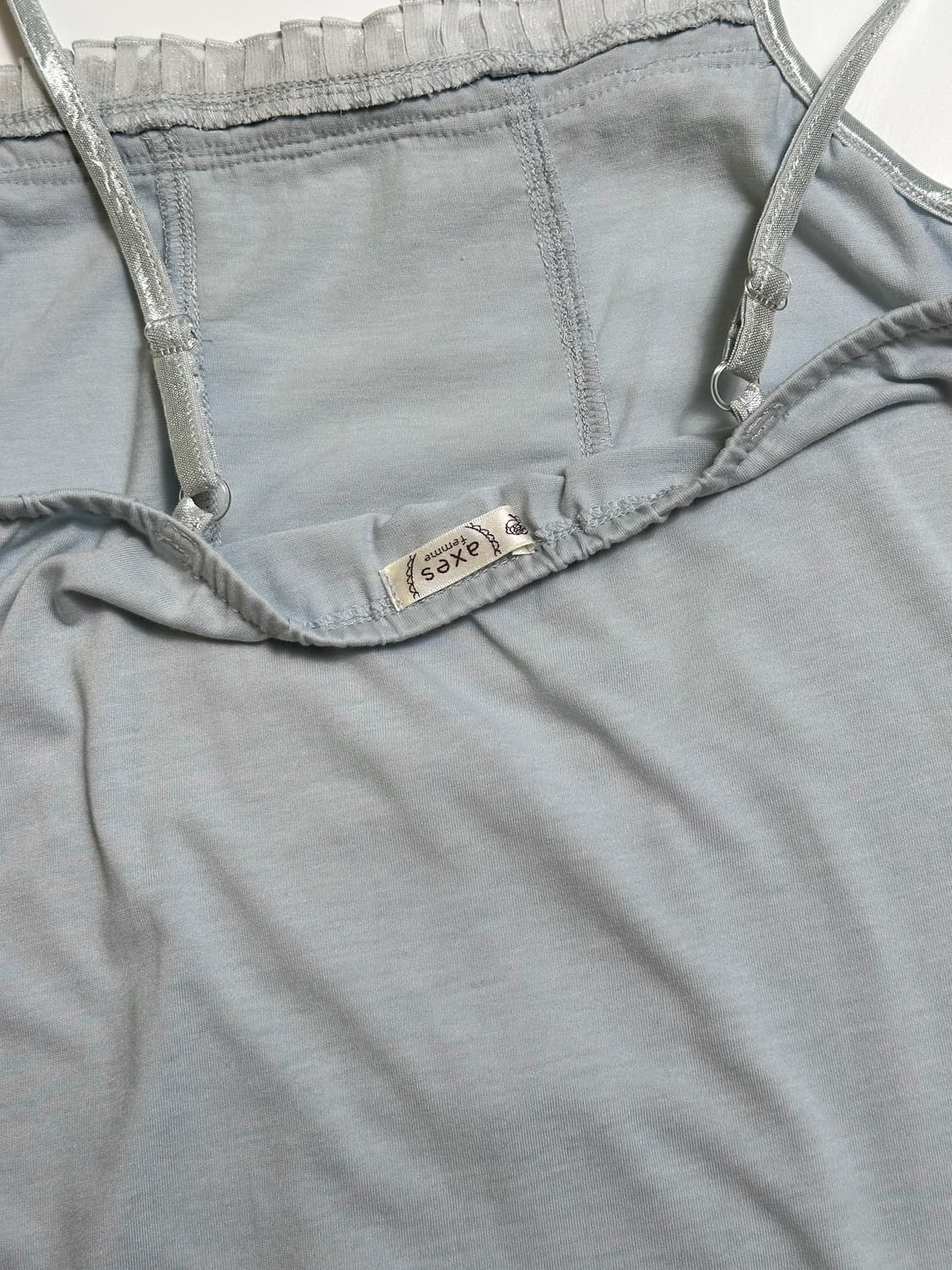 레이스 리본 코르셋 나시  상품이미지8