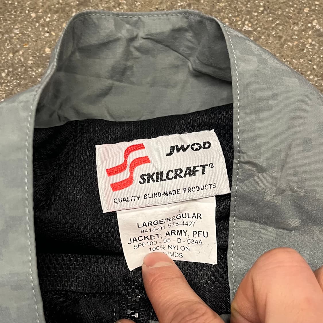 US Army IPFU 자켓 (L/R) 상품이미지4