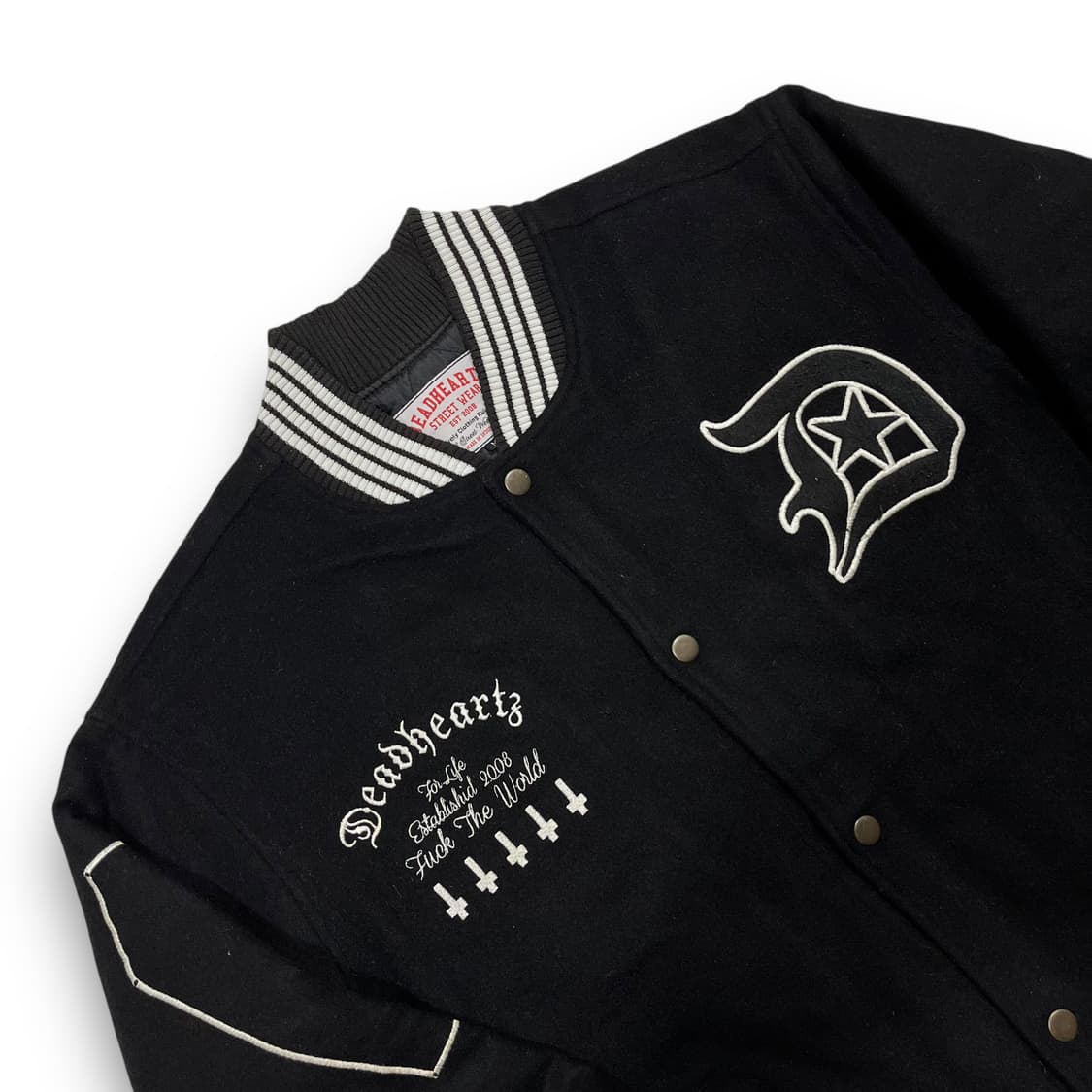 DEADHEARTz Funk Cross Stadium Jacket 상품이미지2