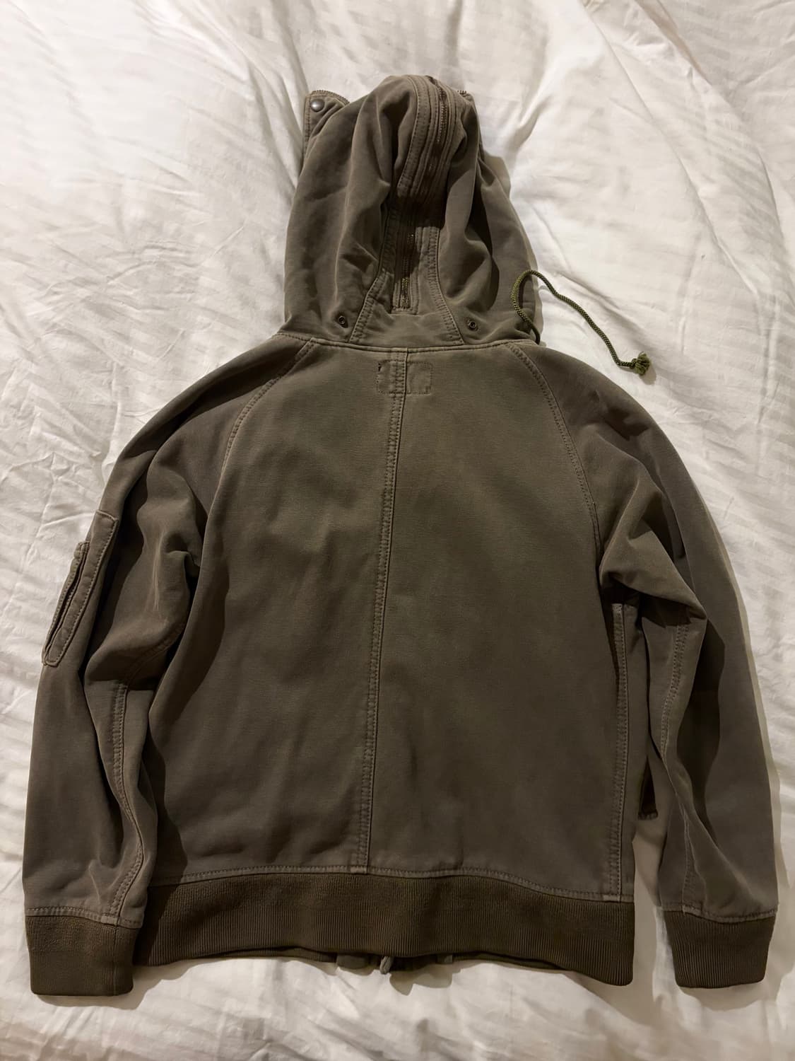 그런지 하이넥 집업 자켓 상품이미지3