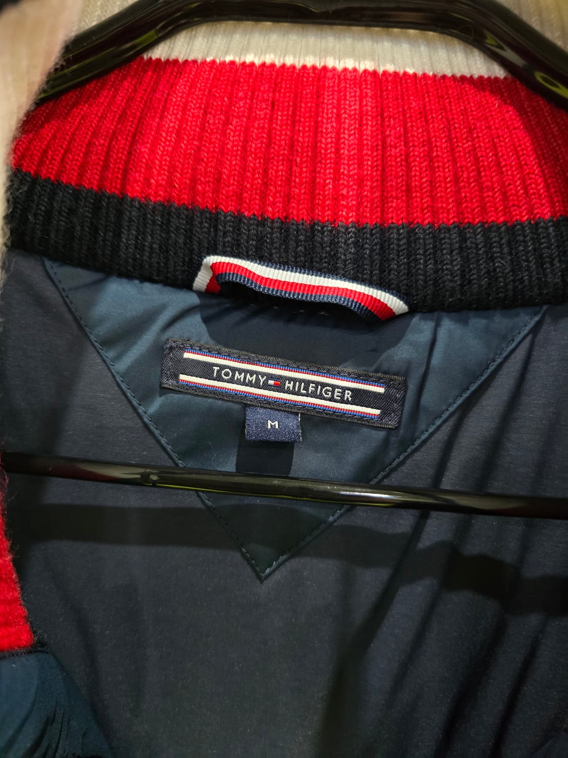 타미힐피거 네이비 롱 패딩 점퍼 상품이미지2