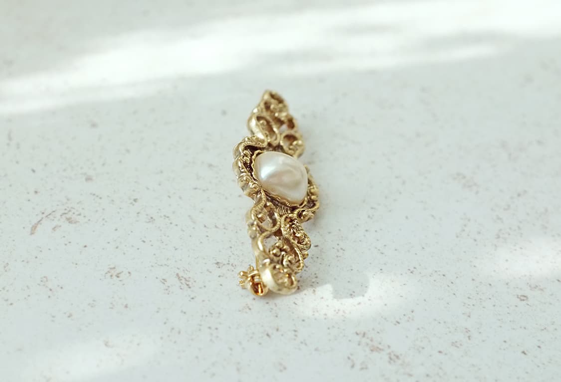 1928 오픈 웍 리바이벌 빈티지브로치 상품이미지6