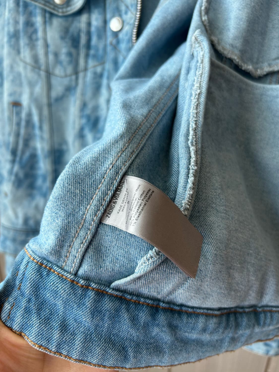 쟈딕앤볼테르 청자켓 상품이미지4