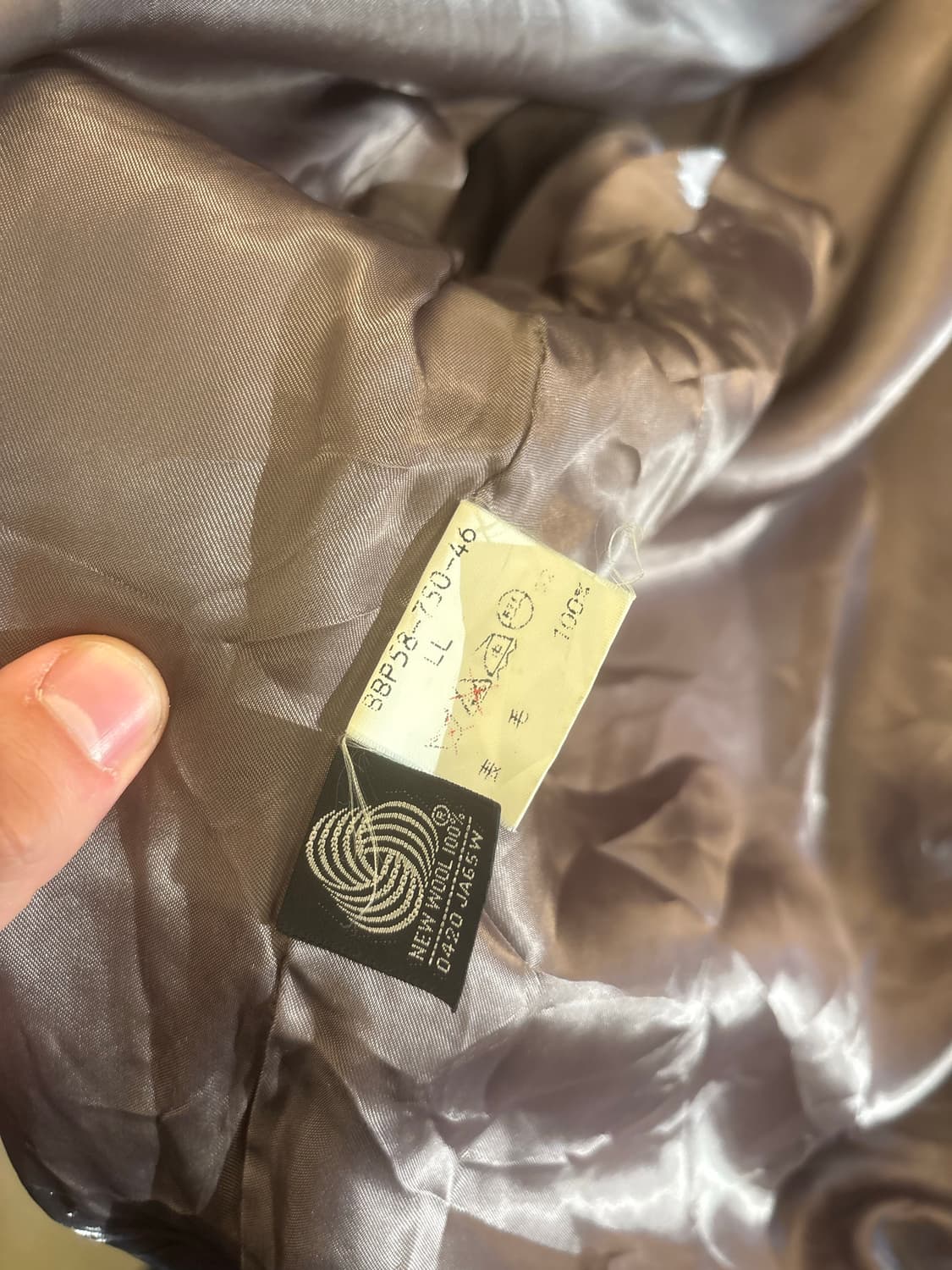 버버리 울 블루종 L 상품이미지8