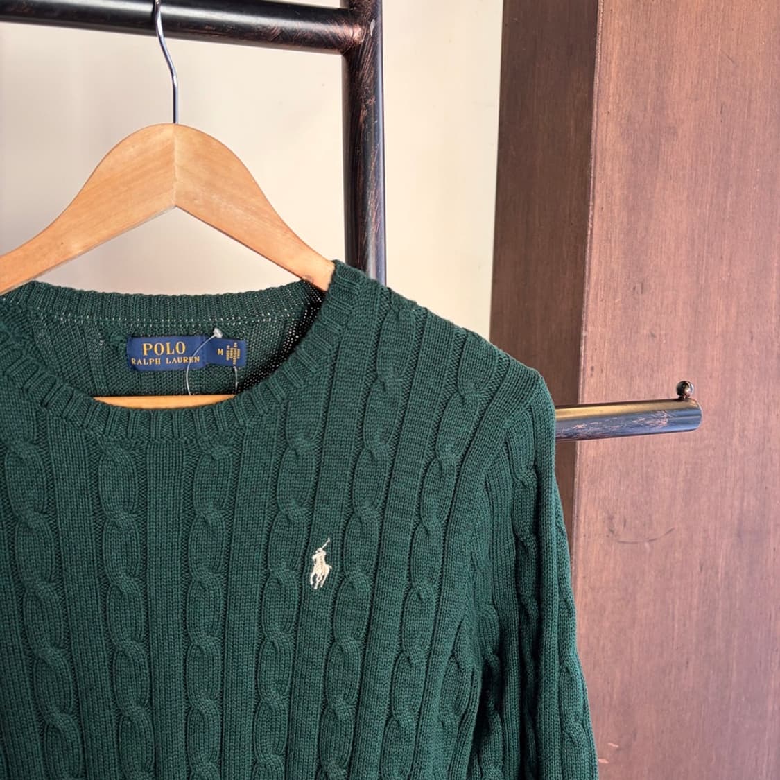 15410 - 폴로 랄프로렌 그린 케이블 니트 상품이미지3