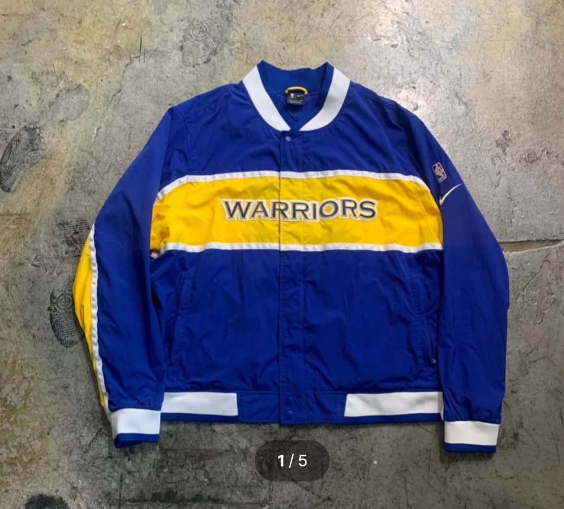 나이키 골든스테이트 워리어스 NBA 자켓 상품이미지1
