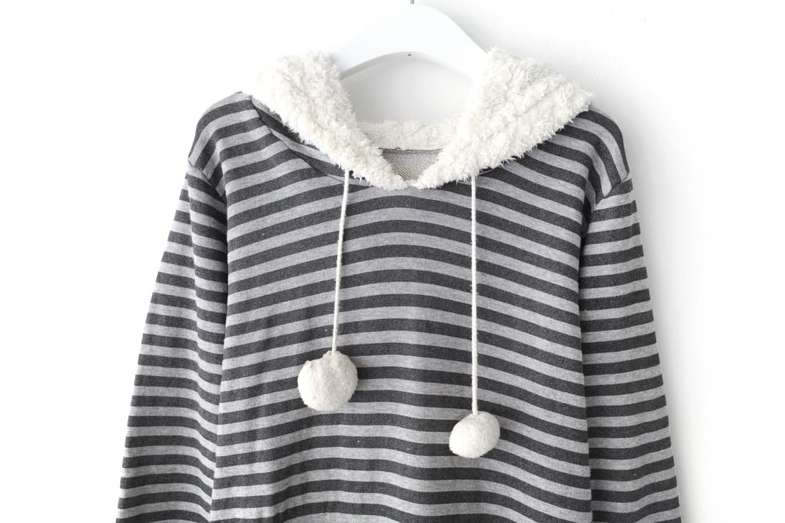 cecil mcbee) stripe hood one-piece  상품이미지3