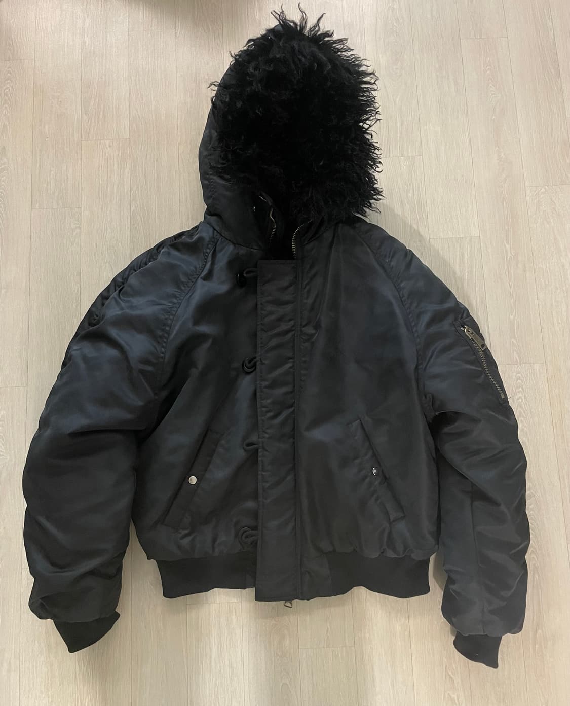 nofaith studios fur bomber 상품이미지2