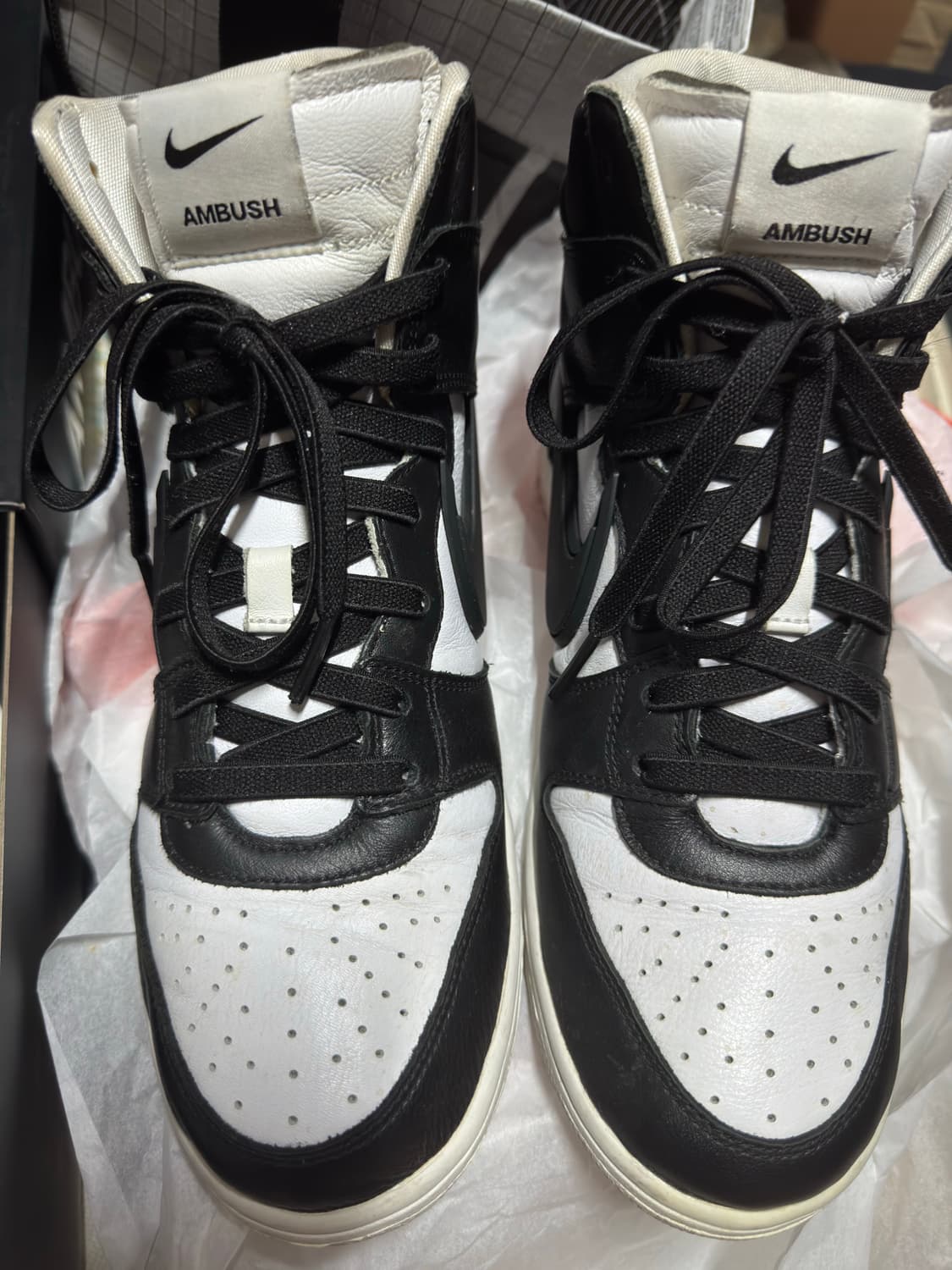 나이키 x 앰부쉬 덩크 하이 블랙 265 상품이미지1