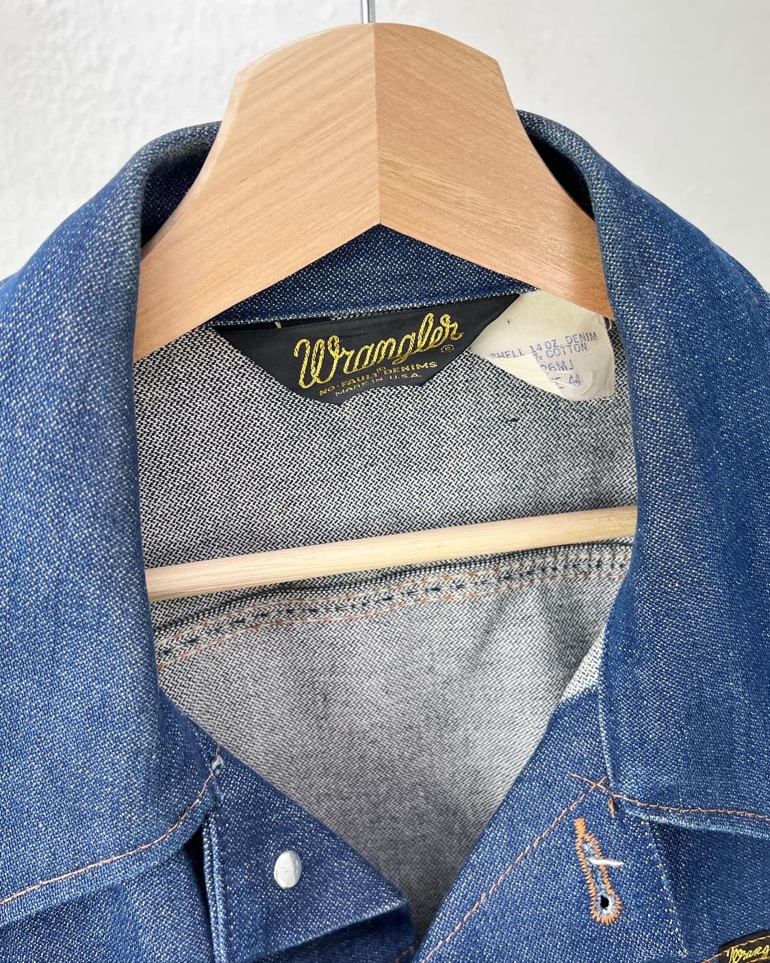 랭글러 인디고 로고 데님 트러커자켓 상품이미지8