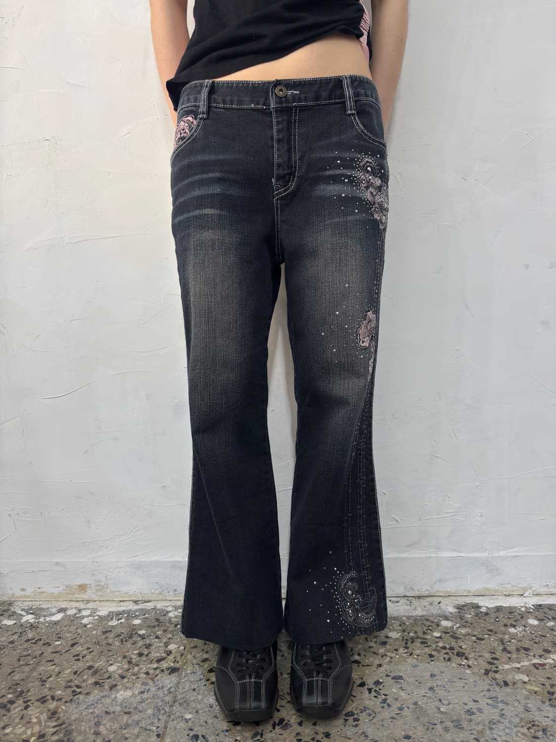 zzaim design denim pants 상품이미지3