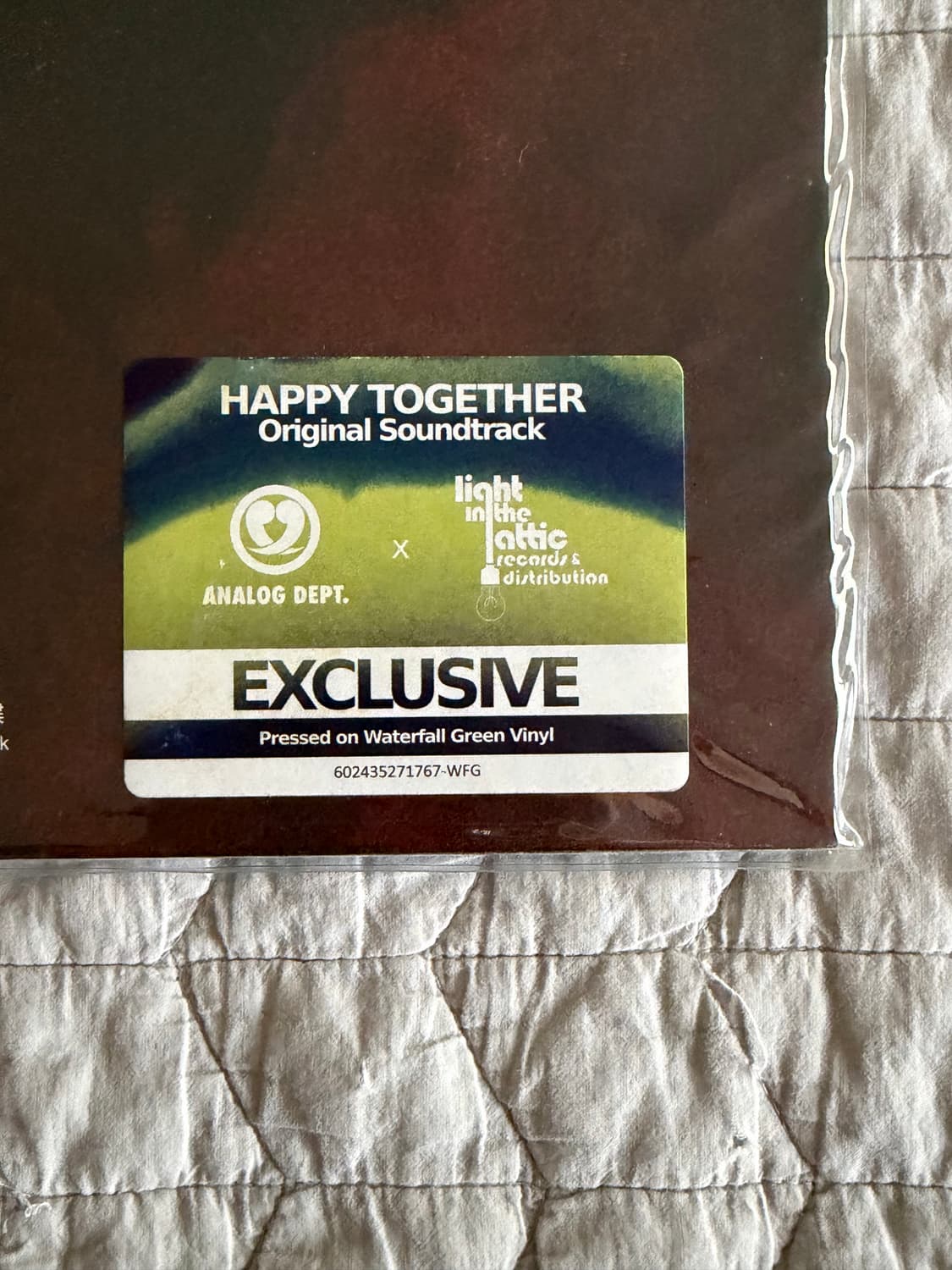 해피 투게더 OST 한정판 바이닐 LP 상품이미지3