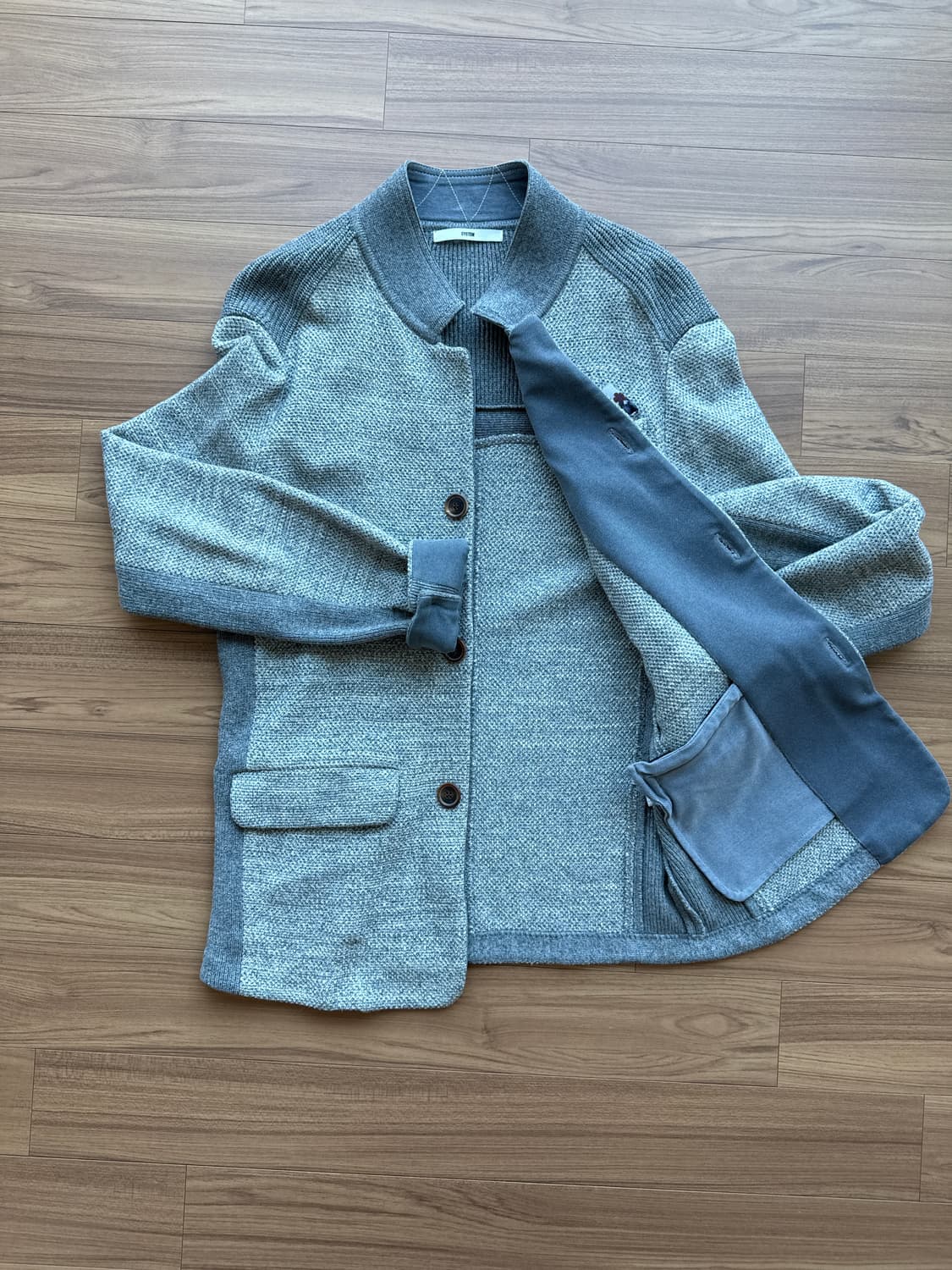 System homme 니트 가디건 상품이미지2