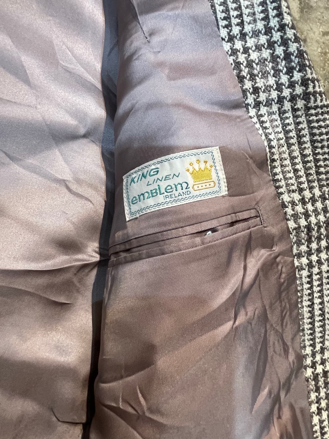 Paul Smith Wool Glen Check Two-Button Bl 상품이미지9