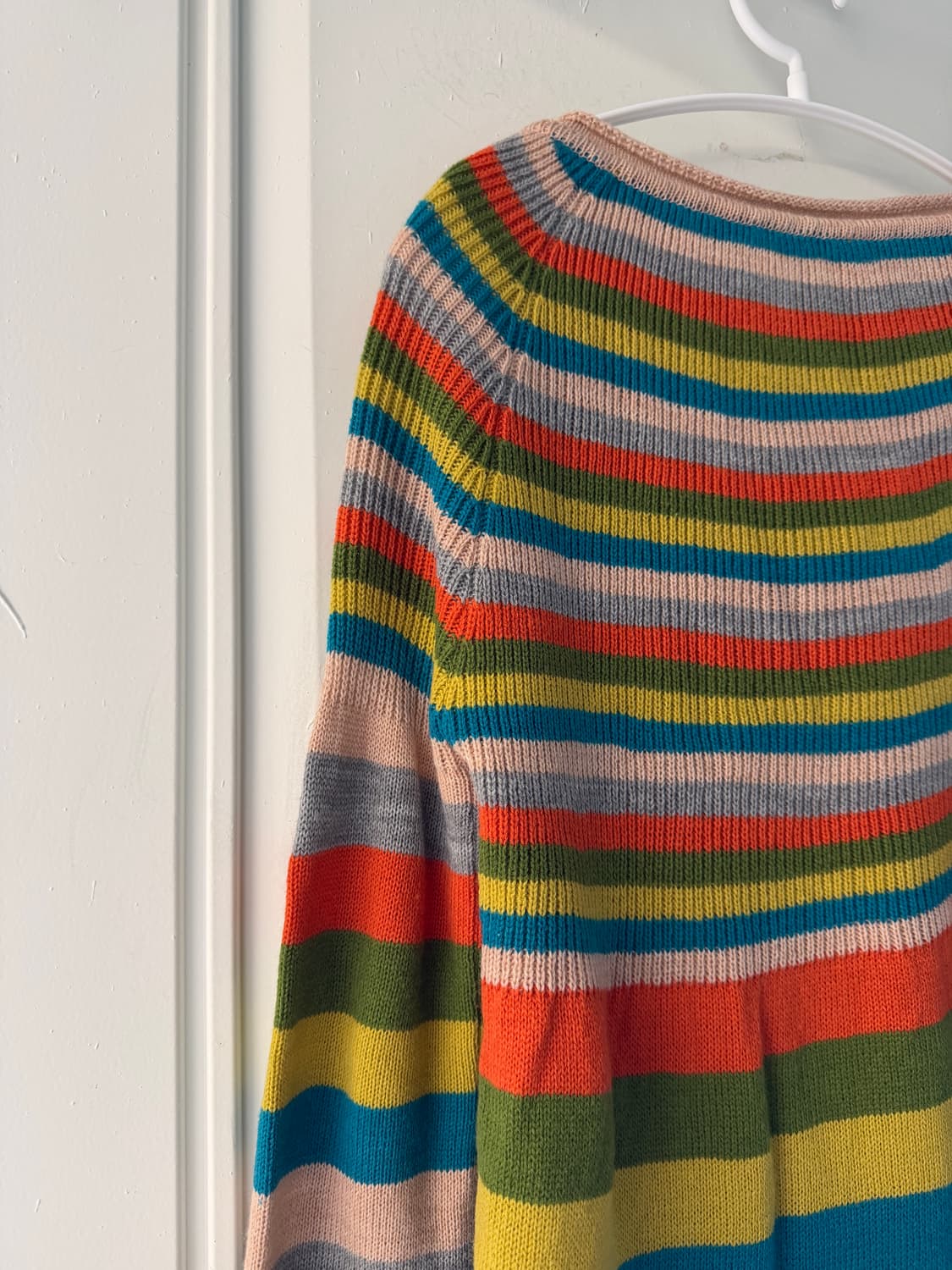일본빈티지 모리 하구미 무지개니트 상품이미지10