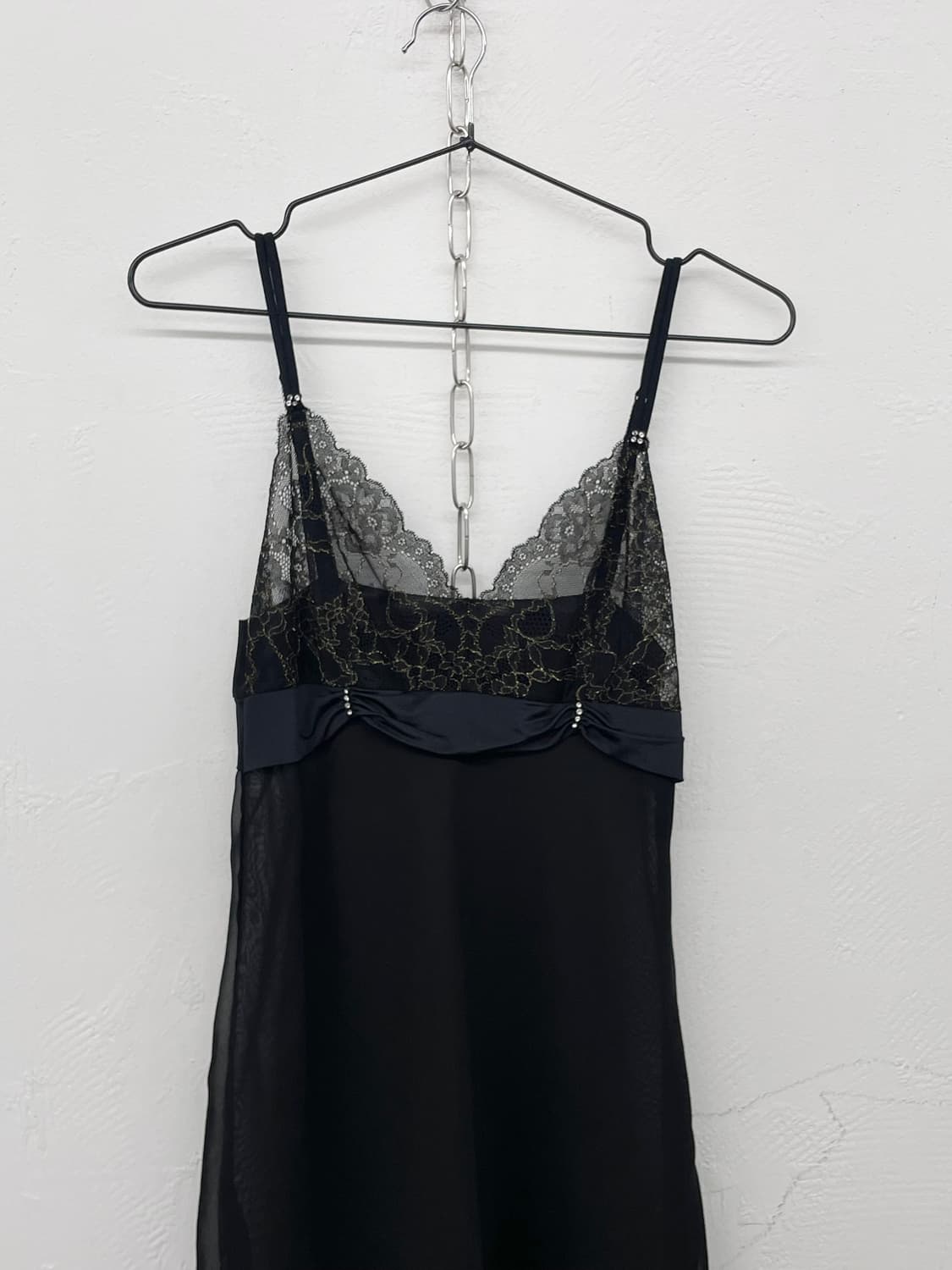 블랙페어리 레이스 시어 슬립 상품이미지5