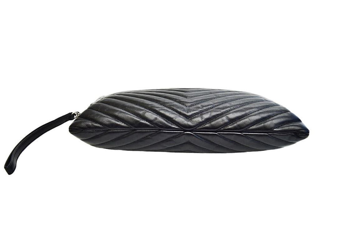 생로랑 모노그램 마트라세 레더 클러치(정품) 상품이미지6