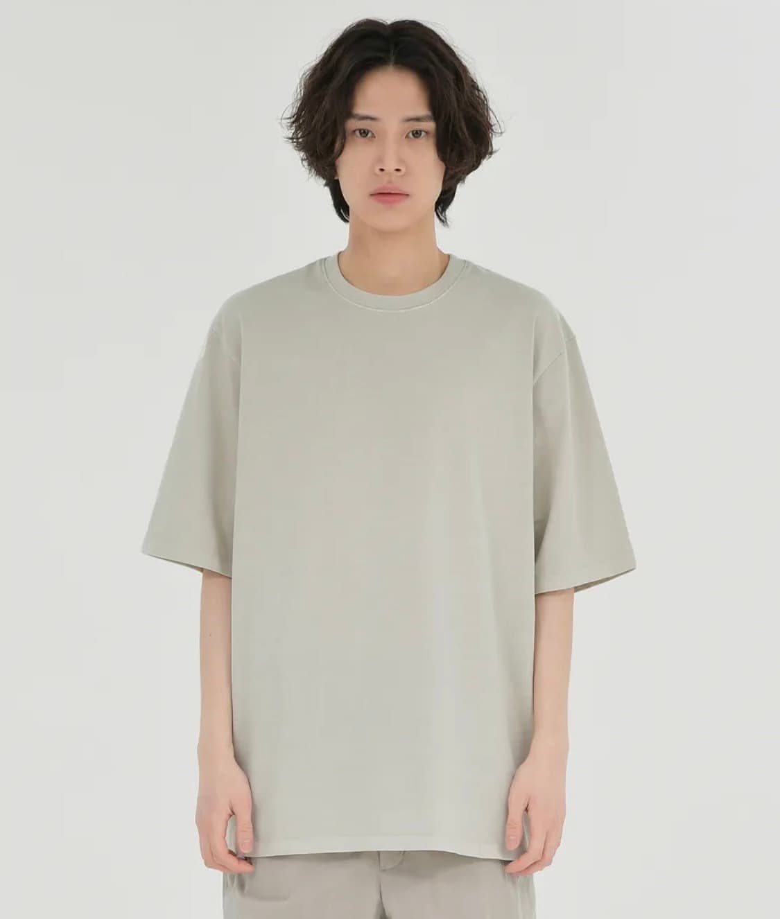 브라운야드 워시드베이지 반팔 상품이미지1