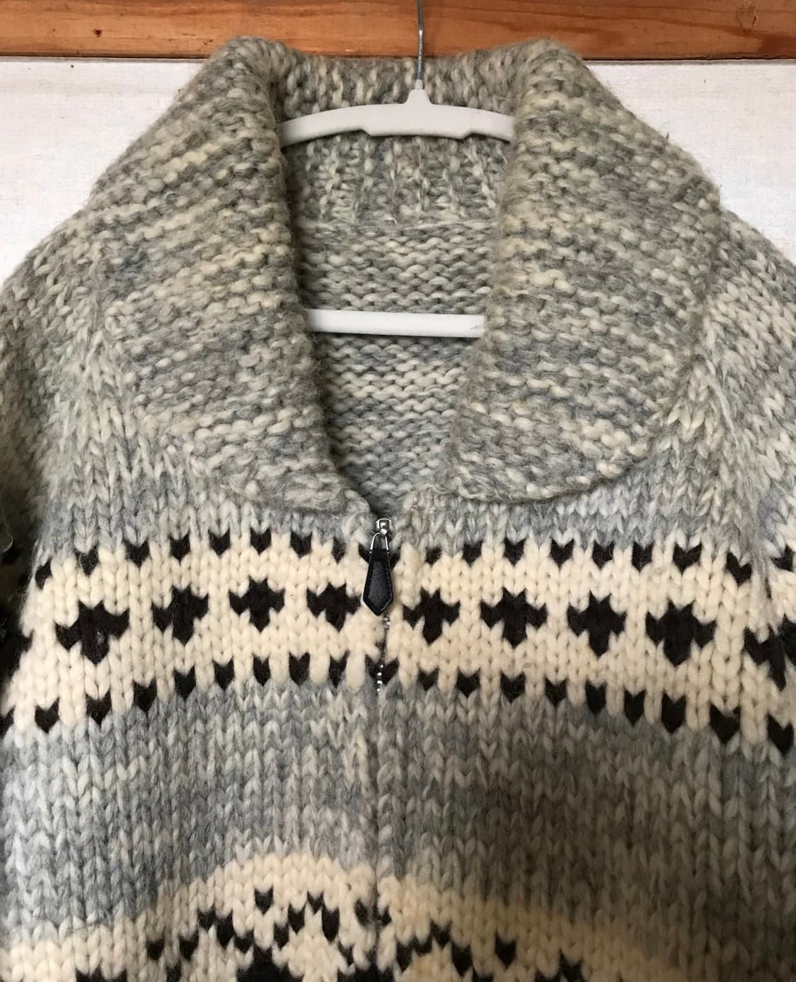 양모 100% 헤비아우터 핸드메이드코위찬 상품이미지2