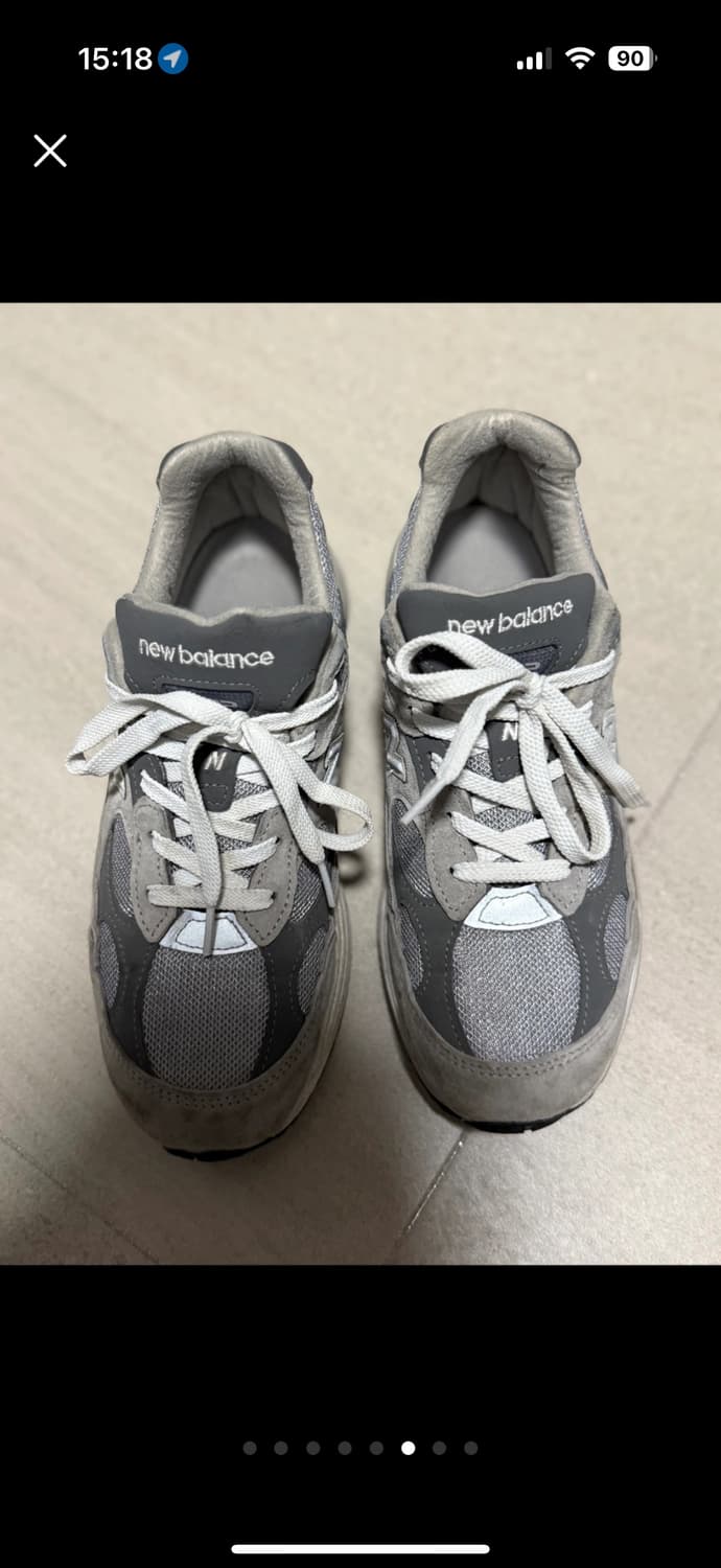 New Balance 992 Made in USA Grey  D Stan 상품이미지1