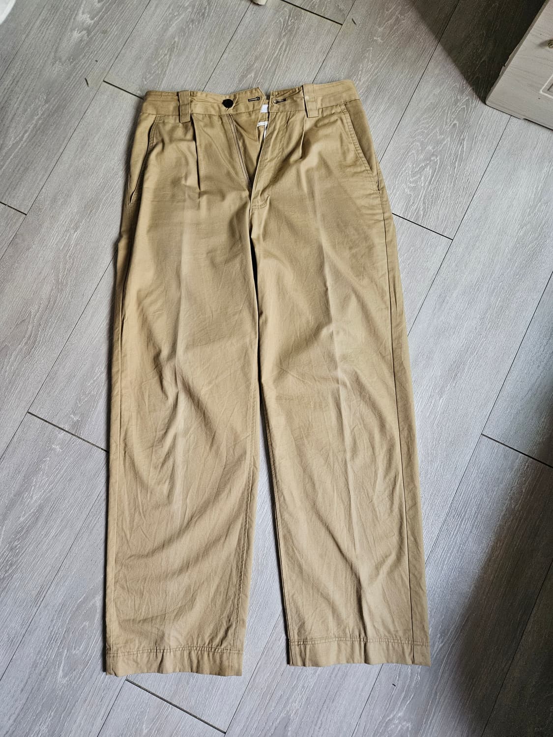 더패브릭 와이드 치노팬츠 상품이미지1