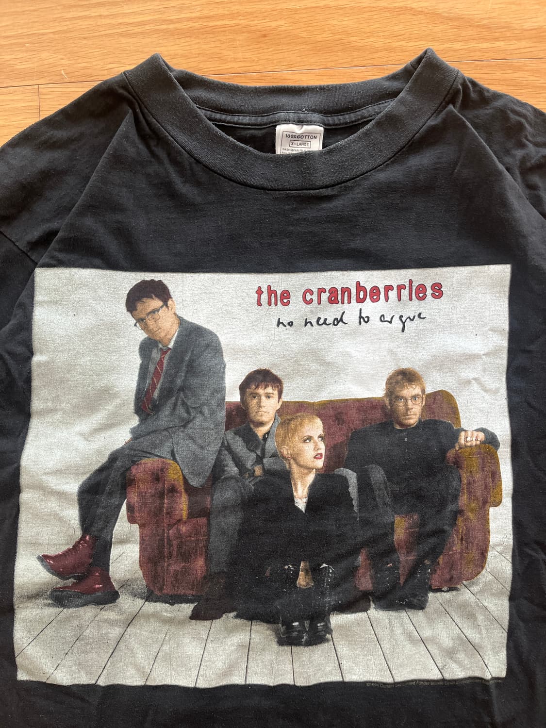 90s the cranberries 크랜베리스 티셔츠 xl 상품이미지2