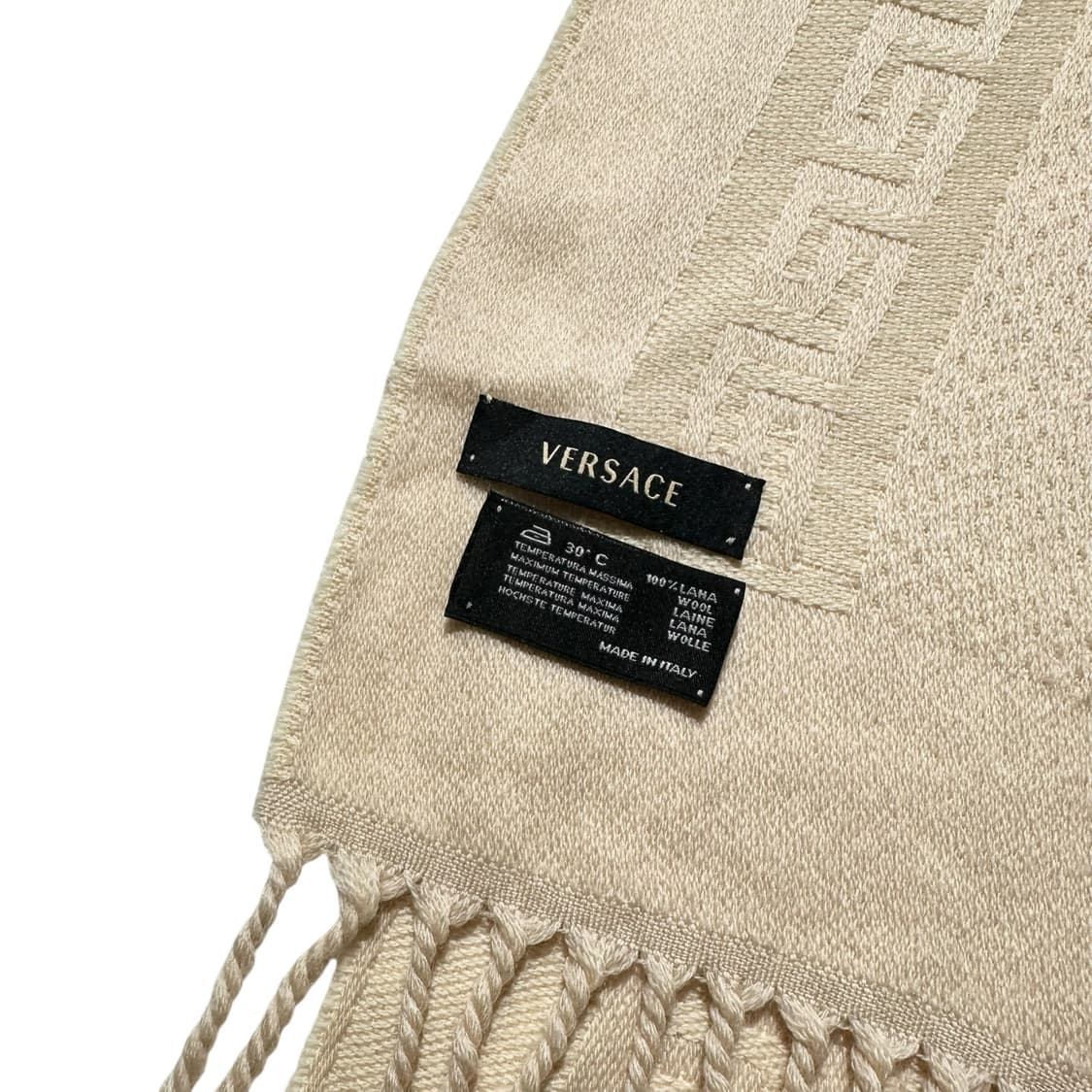 베르사체 울 패턴 머플러 목도리 상품이미지3