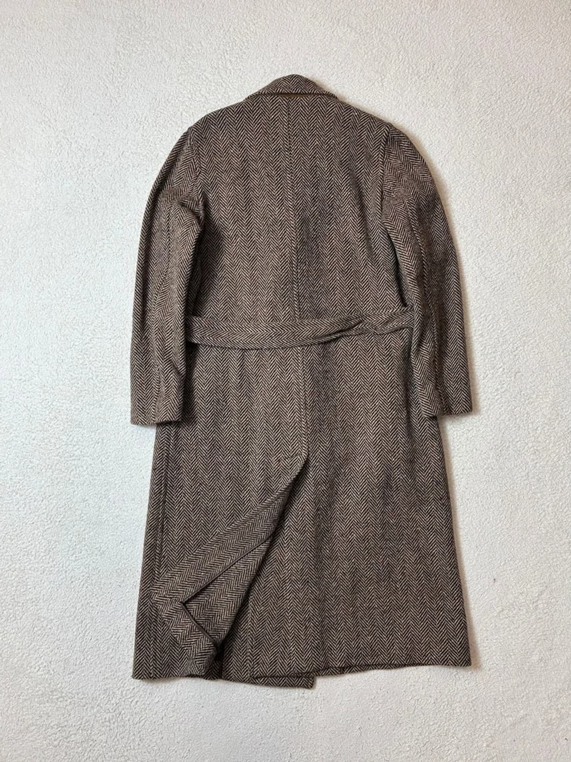 폴로 랄프로렌 클래식 울 헤링본 벨티드 롱 코트 PN6885 상품이미지5