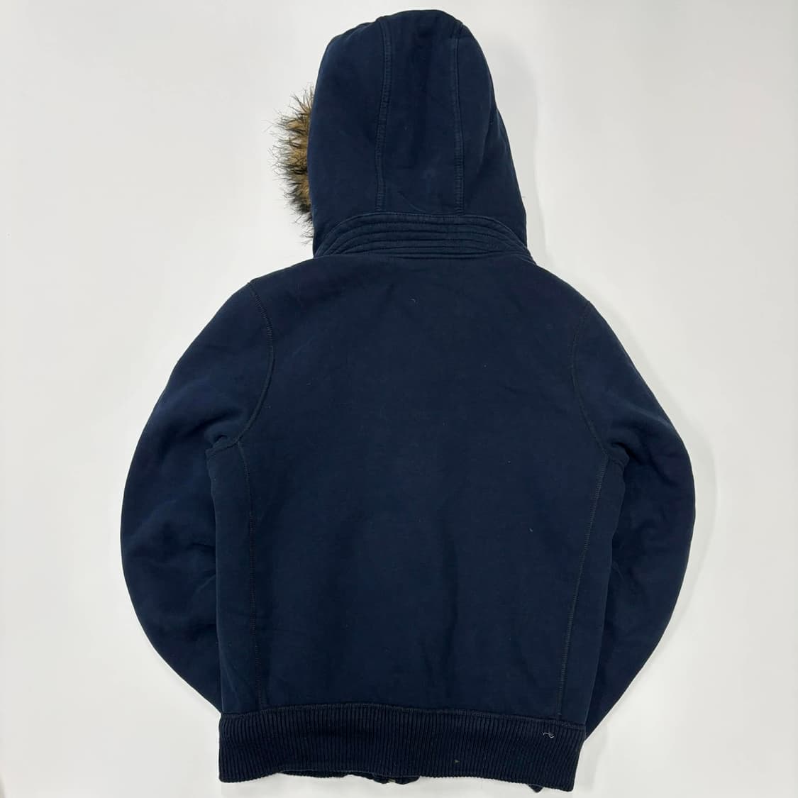 아베크롬비 y2k 울프죠 퍼 자켓 대장급 후드집업 희귀져지(L) 상품이미지3