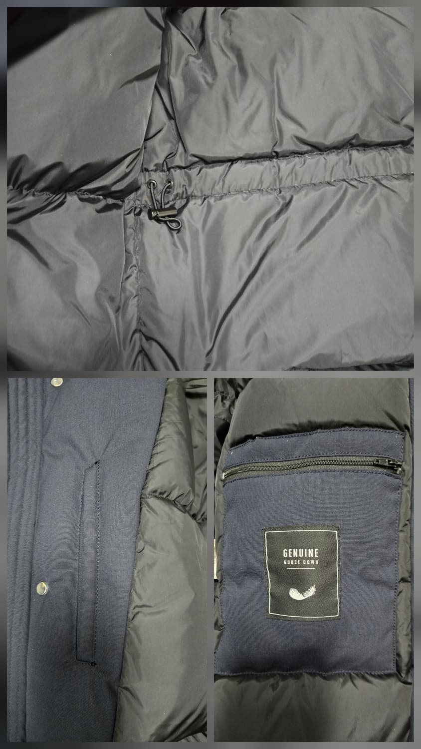 한섬 시스템 옴므 구스다운패딩 롱패딩 상품이미지7