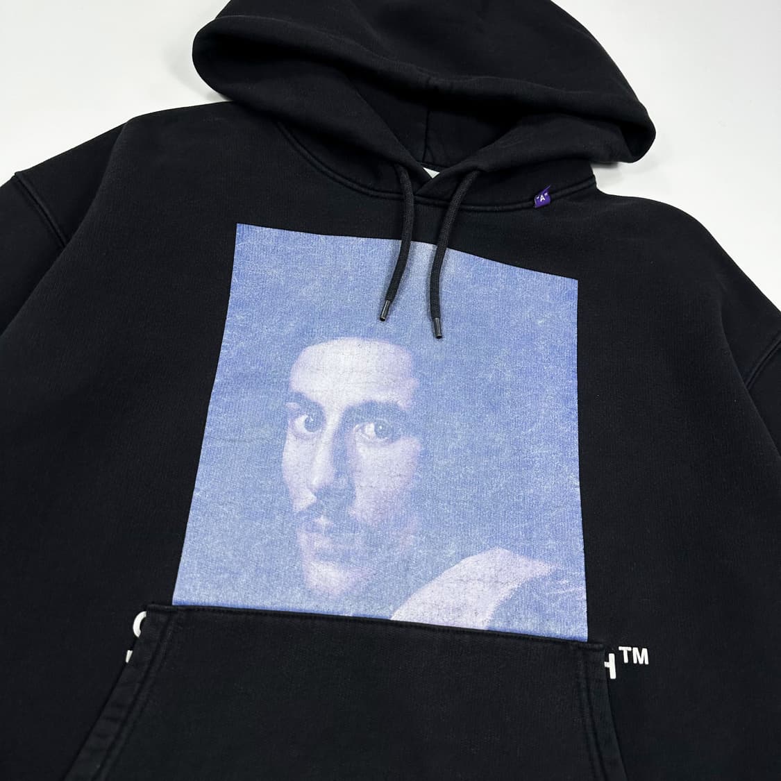 오프화이트 베르니니 후드티 블랙 L 상품이미지4