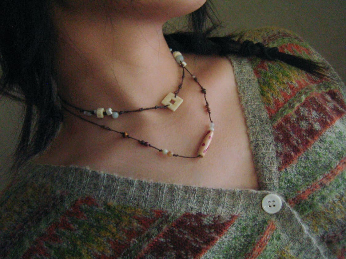 mint Cracker necklace (only one) 목걸이 상품이미지4