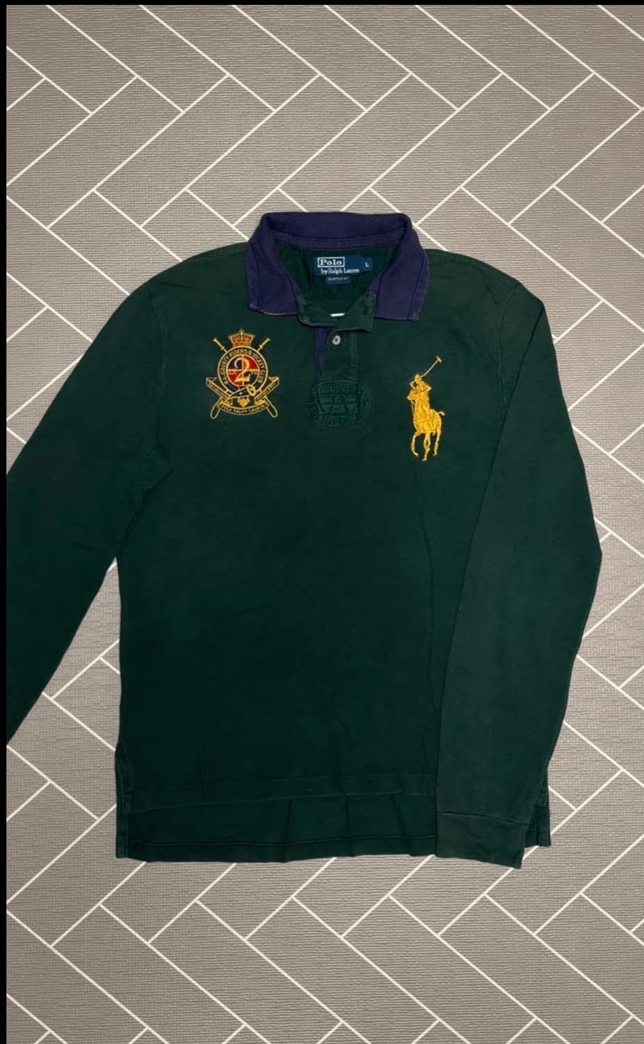 폴로 빅포니 긴팔 럭비티 상품이미지2