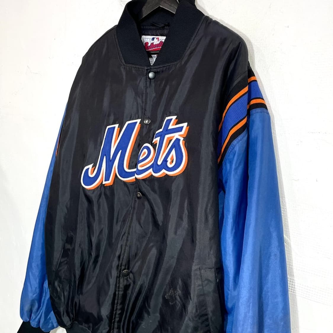 마제스틱 뉴욕메츠 올드스쿨 바시티 자켓 상품이미지4