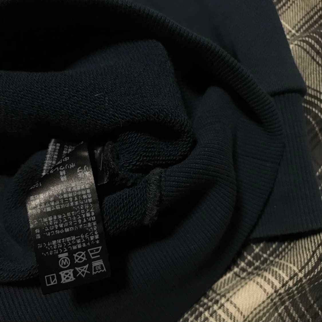 저널 스탠다드 재팬 밀리터리 폰트 크롭 스웻셔츠 상품이미지4