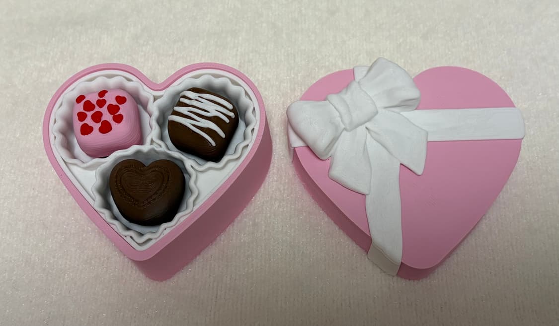 하트 초콜릿 케이스 클리커 (3축) 피젯토이 딸깍이 상품이미지3