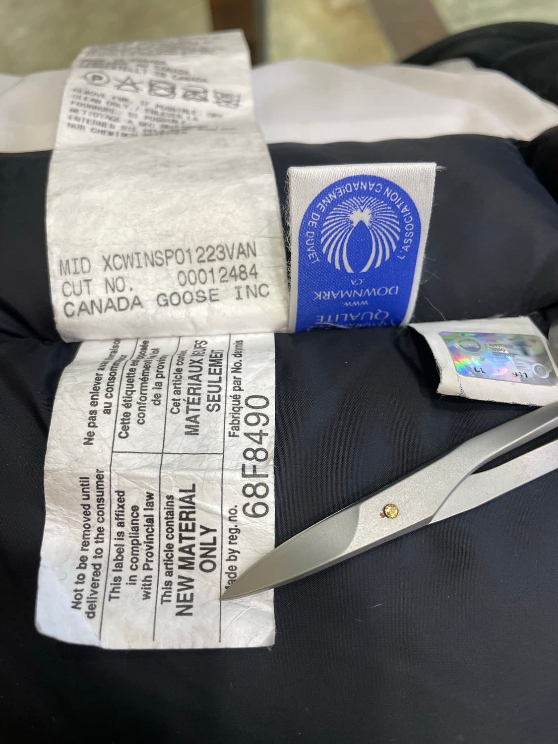 캐나다구스 화이트 M 상품이미지8