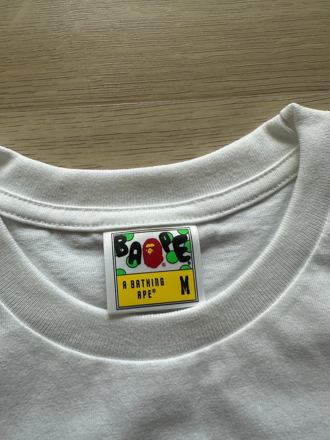 새상품 베이프 호러 매드 페이스 티셔츠 M 상품이미지2