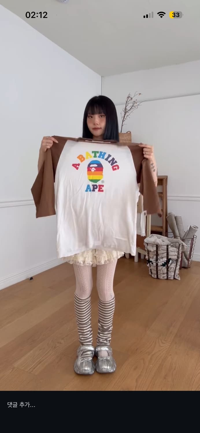 베이프 롱슬리브 상품이미지1