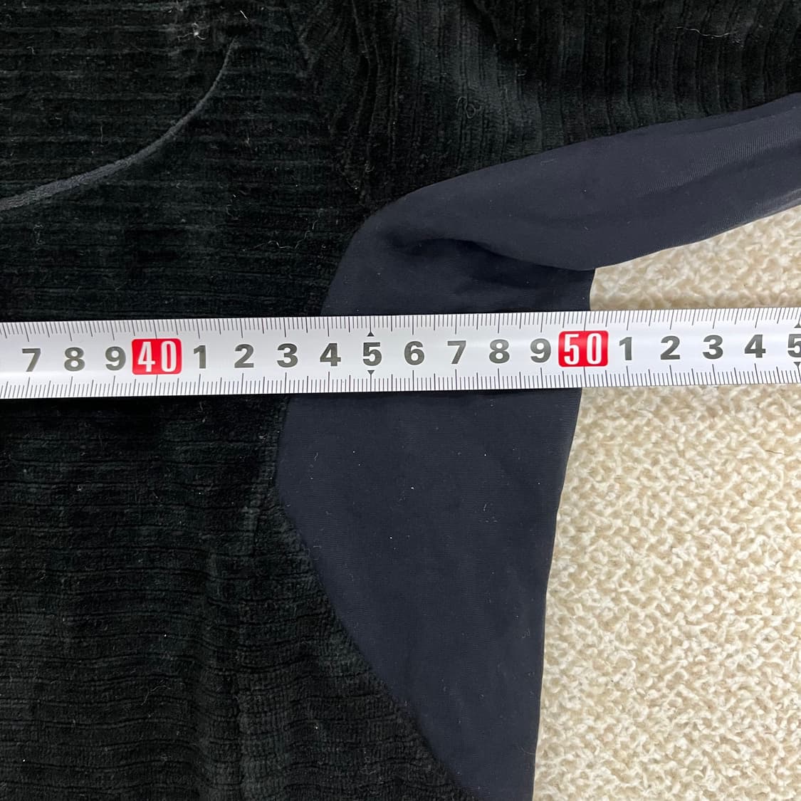 [100] 블랙야크 블랙 후리스 반집업 긴팔 티셔츠 0116M1 상품이미지6